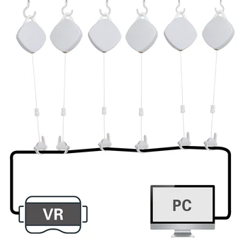 Vr Ištraukiama Kabelių Valdymo Sistema,Virtualios Realybės Laidas Lubų Valdymo Reikmenys, HTC, Live/Oculus Rift S/PS VR