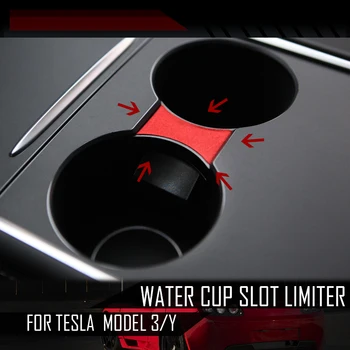 Vxvb Nauja Tesla Model Y 2021 Priedai Vandens Puodelio Laikiklis Modelis 3 Automobilių Interjero Centras Konsolės Laikymo Organizatorius Model3 Tris