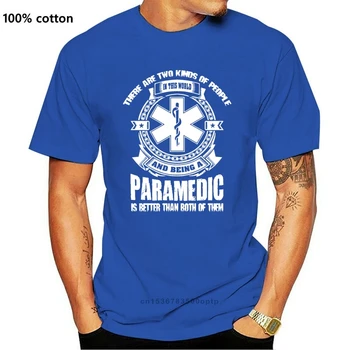 Vyriški Paramedic juokinga paramedic paramedic caduceus hfd marškinėliai asmeninį Trumpas Rankovės O-Kaklo Naujovė Grafinis marškinėliai