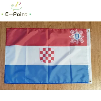 Vėliava Kroatija 1941-1945 2*3ft (60*90cm) 3*5ft (90*150cm) Dydis Kalėdų Dekoracijas Namų Vėliavos Banner Dovanos
