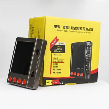 W28 Pro LCD Baterijos Šviesai jautrus Ekranas Kabelių Testeris Lauke Valdybos IPhone 12 12Pro 12ProMax 12Mini