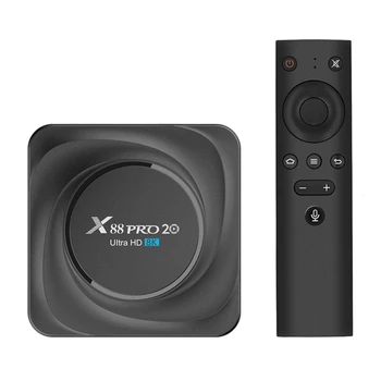 X88 PRO 20 TV Box RK3566 Quad-Core Android 11 Media Box 2.4 G /5G WiFi, Bluetooth 4.2 Set-Top Box