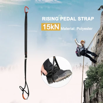 XINDA Pedalą, Diržas Dirželis Alpinizmo Įranga, Alpinizmas Ascender Reguliuojamas Šeimos Lauko Kempingas Priedai