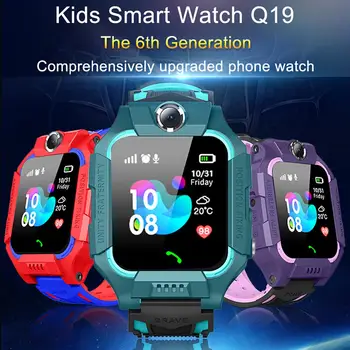 Z6 Vaikų Smart Žiūrėti Berniukų, Mergaičių Kalėdų Dovanos SOS 2G SIM Kortelę Skambučio GPS Sekimo Kamera Smartwatch Vandeniui Žiūrėti
