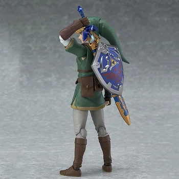 Zelda Anime Duomenys Padanges Kardas Nuorodą #320 Žaislai, Lėlės Modelio Veiksmo Figūrėlė Zelda Twilight Princess Brinquedos Kolekcines Figma
