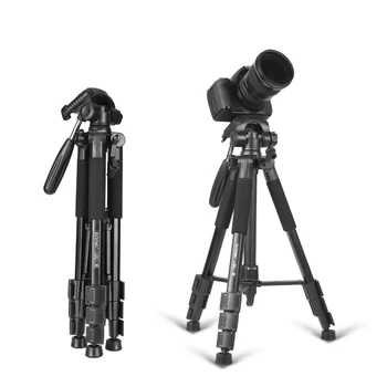 Zomei Trikojo Z666 Profesionalus Nešiojamų Kelionių Aliuminio Fotoaparato Priedai Trikojis Stovas su Visos Galvos Canon Dslr Fotoaparatas