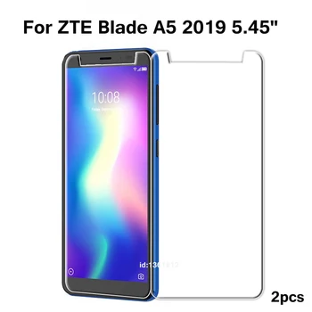 ZTE Blade A5 2019 Grūdintas Stiklas Ekrano apsaugos ZTE Blade 5 2019 Stiklas Skaidrus Telefono Screen Protector Kino 5.45 colių