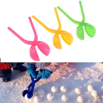 Žaislai Vaikams Sniego Gniūžtės Maker Įrašą Maker Gyvūnų Formos Sniego, Smėlio Pelėsių Priemonė Žiemą Vaikams Dovanos 1pc Atsitiktiniai Siųsti